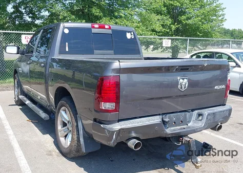 2015 Ram 1500 Sport z USA, uszkodzony, nr VIN 1C6RR7MT8FS554711